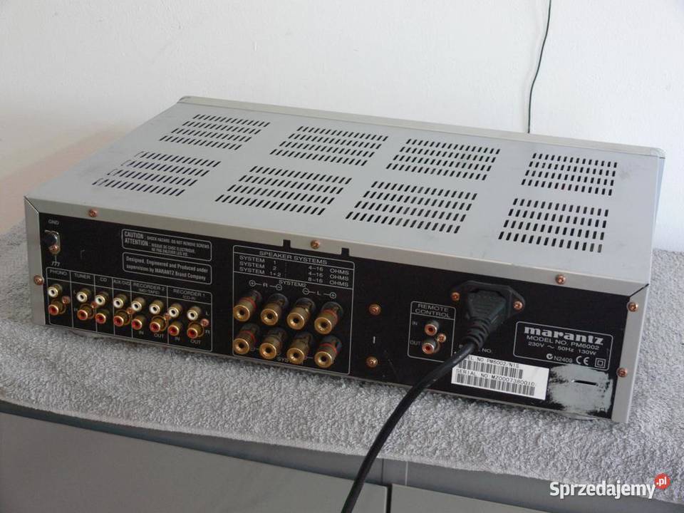 Audiofilski wzmacniacz Marantz PM6002 WYSYŁKA Jasło