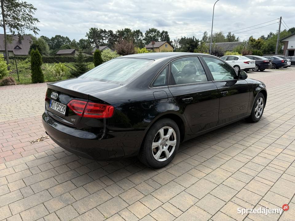 Audi A4 18 turbo sedan czarny mazowieckie