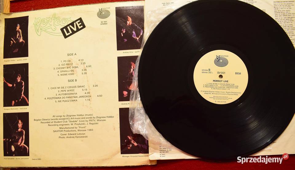 Perfect Live wydanie pierwsze z roku 1982 Chełmno