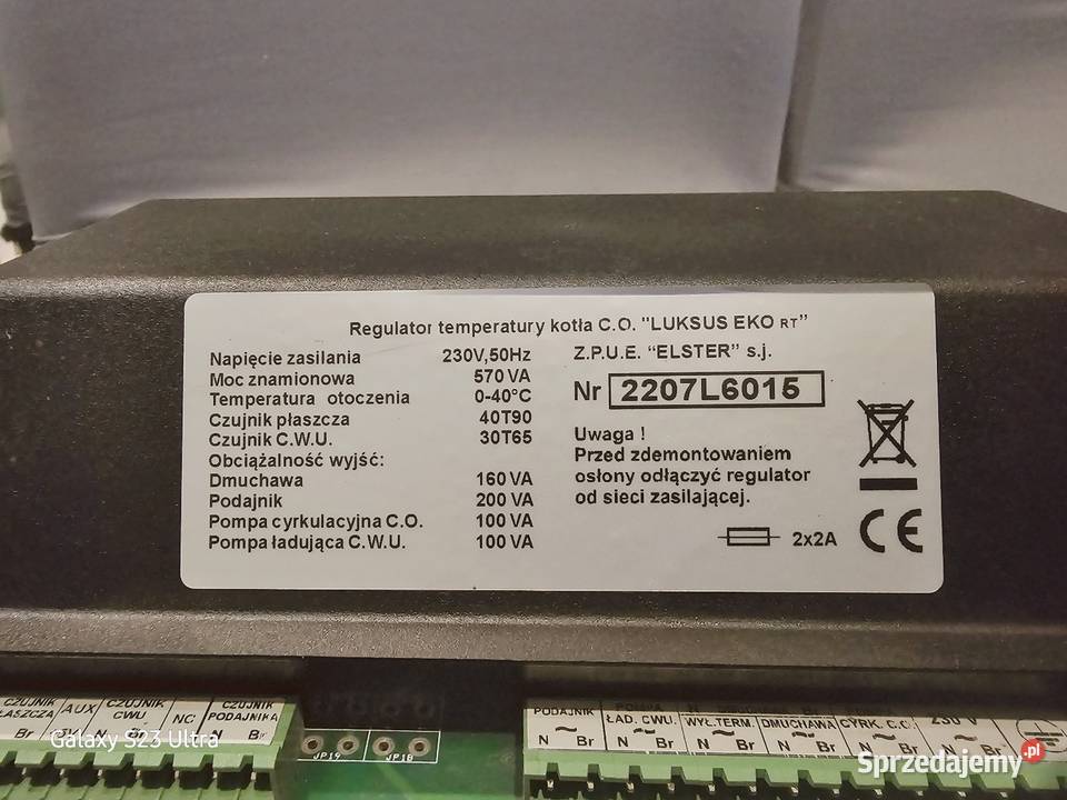 Sterownik kotła Elster Luksus EKO RT