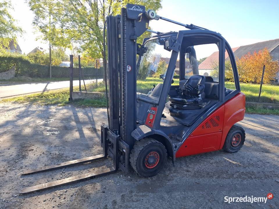 Wózek widłowy Linde H25D 392stan Targoszyn
