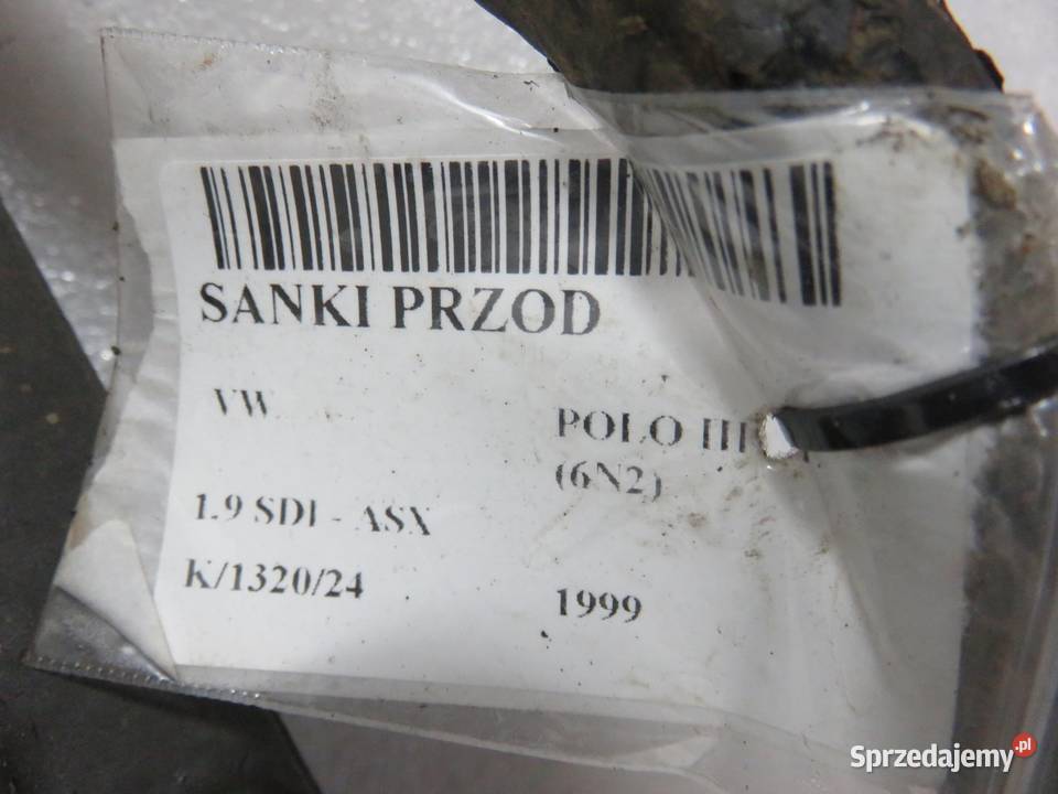 SANKI PRZÓD VW POLO III FL 6N2 19 SDI ASX osobowe małopolskie