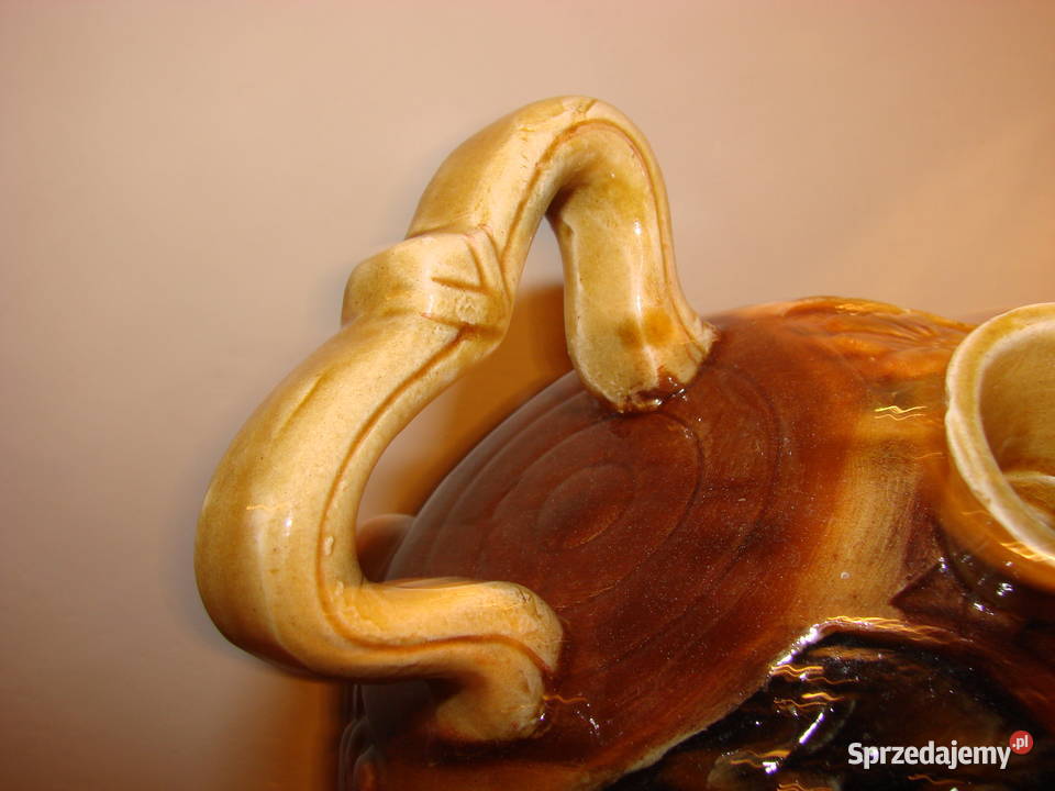 ceramiczny dzbanek do wina Pruszcz Gdański