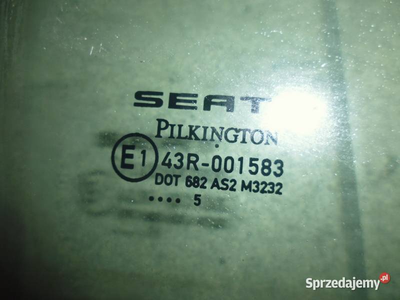 seat leon 2 szyba drzwi tylnych prawych 2005r Pszczyna