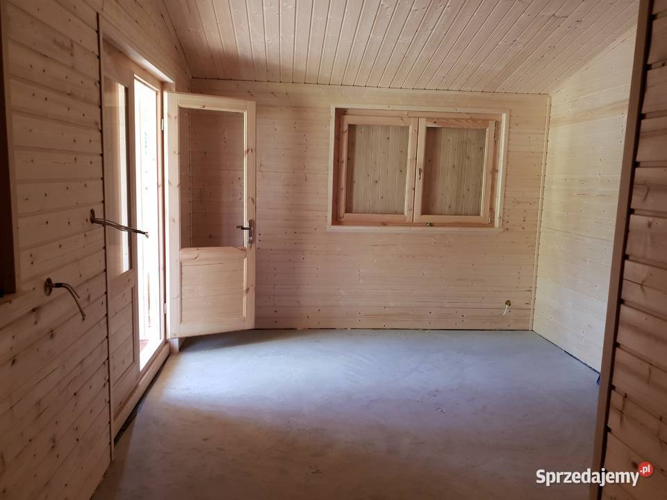 Drewniany domek letniskowy Lena I 32 11 m2 Mrągowo sprzedam
