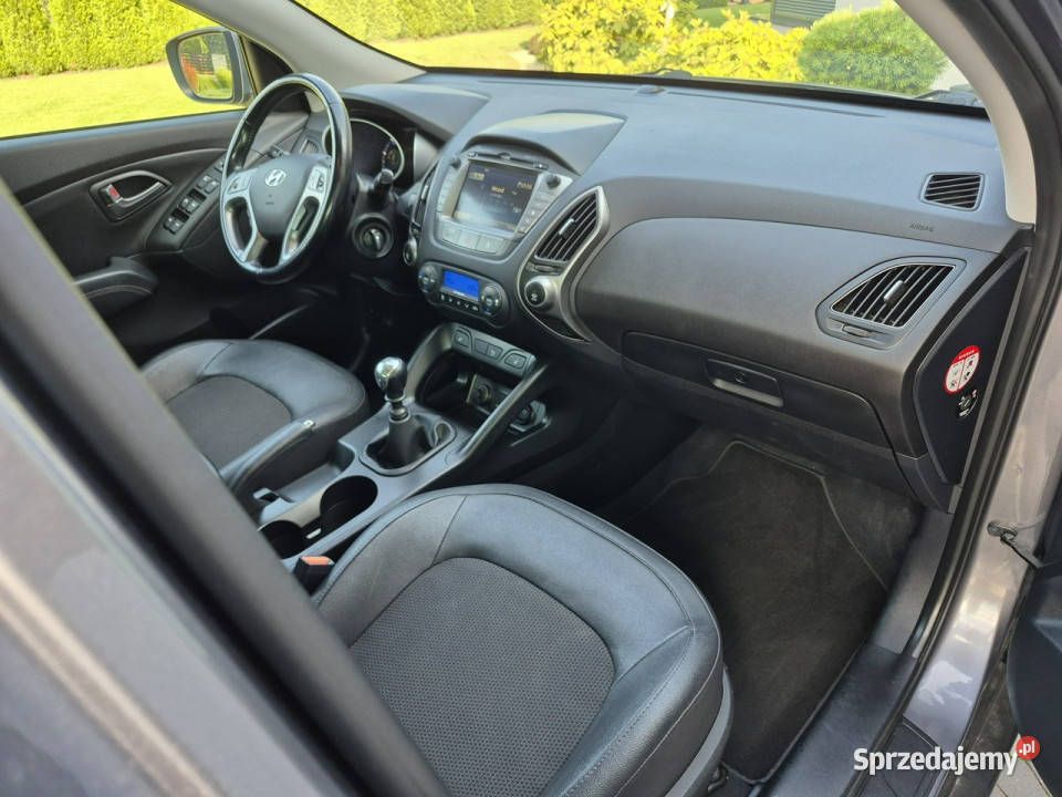 Hyundai ix35 navi grzane fotele kamera lift led nieuszkodzony Drelów