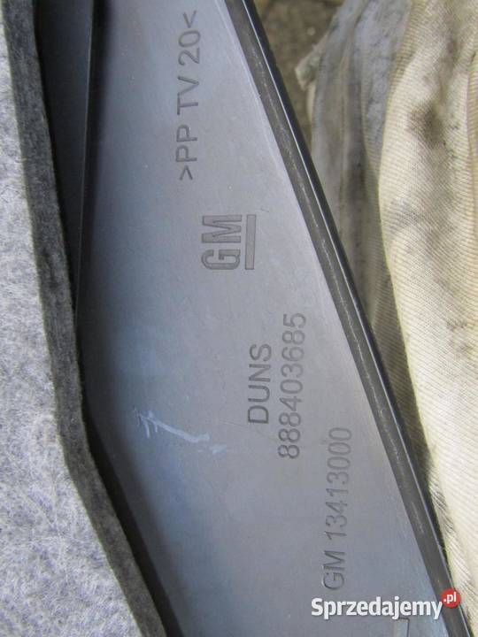 PLASTIK OBUDOWA DESKI LEWA ASTRA K HB GM