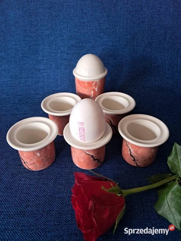 Kieliszki do jajek jajcarki solniczka Skwierzyna sprzedam