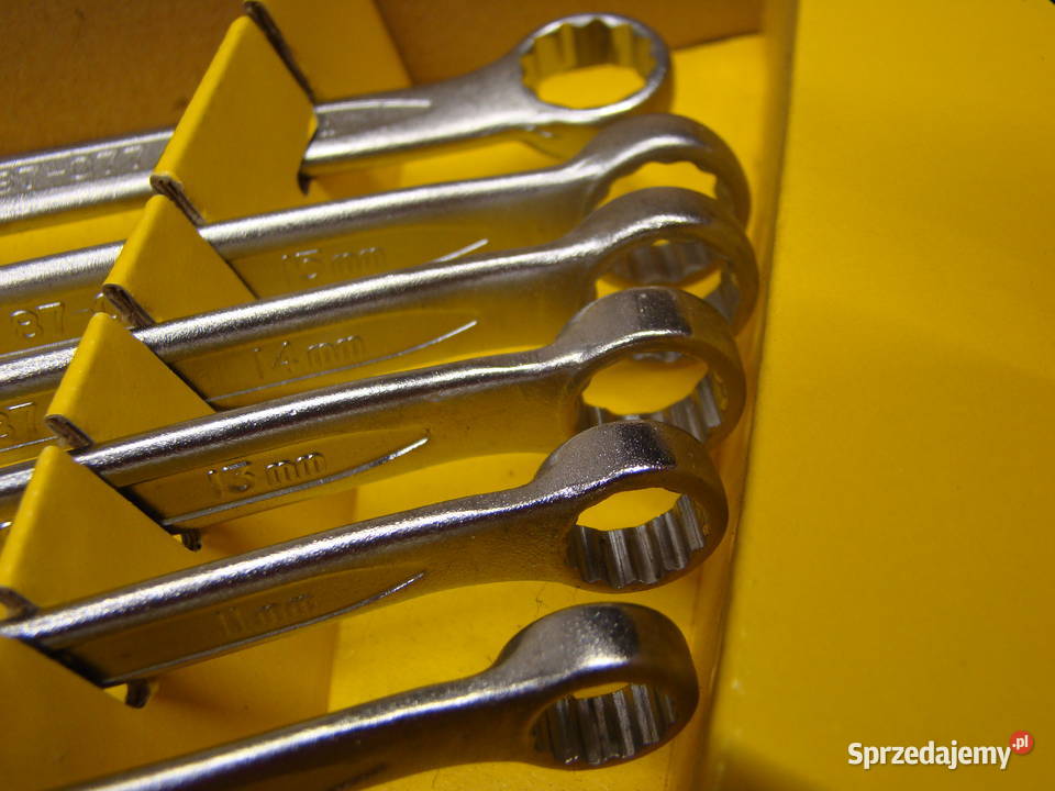 Zestaw kluczy płaskooczkowych STANLEY M 1017 Ref śląskie Bielsko-Biała