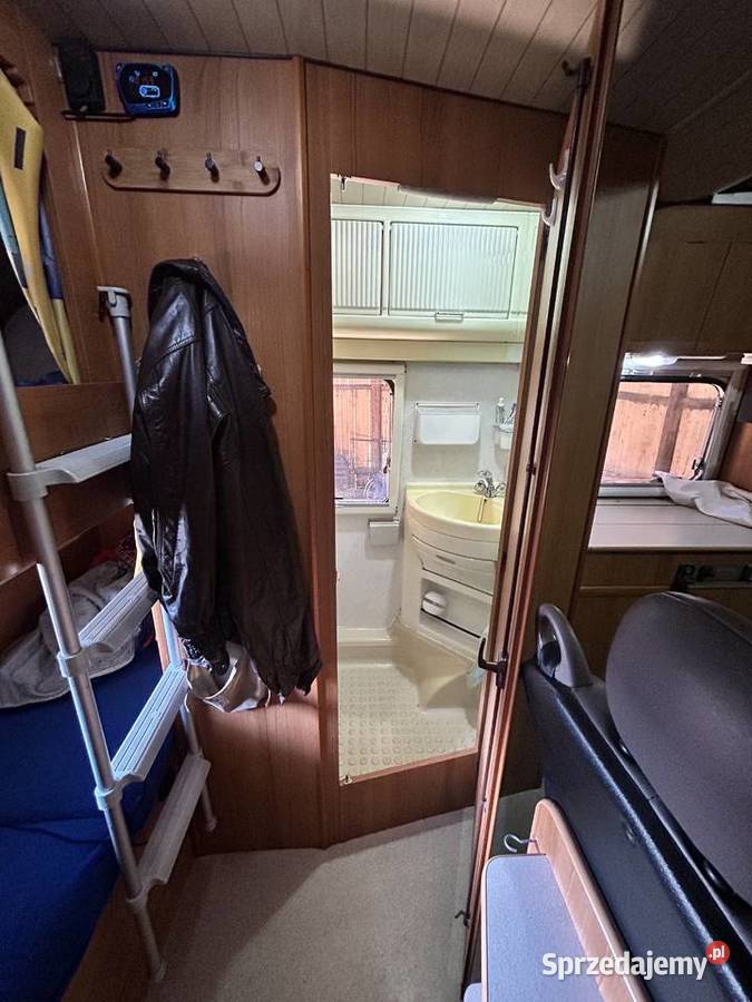 Kamper Fiat ducato 19turbo łóżka piętrowe