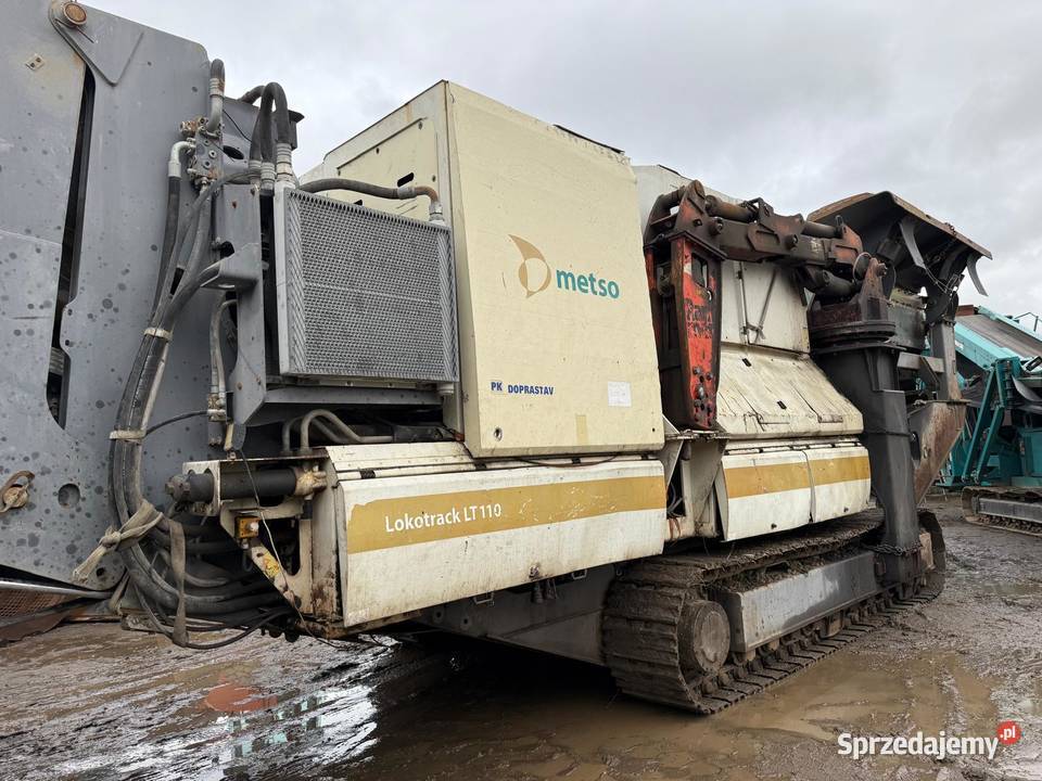 Metso LT110 Mobilna kruszarka szczękowa 72t Wlot Kołodziejewo