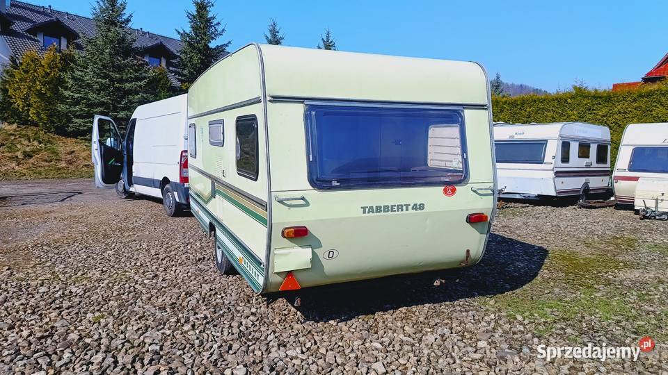 przyczepa kempingowa campingowa kemping DOMEK Międzybrodzie Bialskie