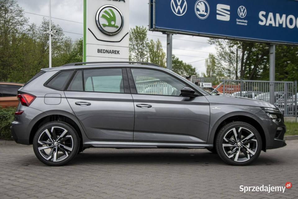 koda Kamiq Monte Carlo 15 TSI 150 DSG I 2019 asystent pasa ruchu łódzkie Łódź