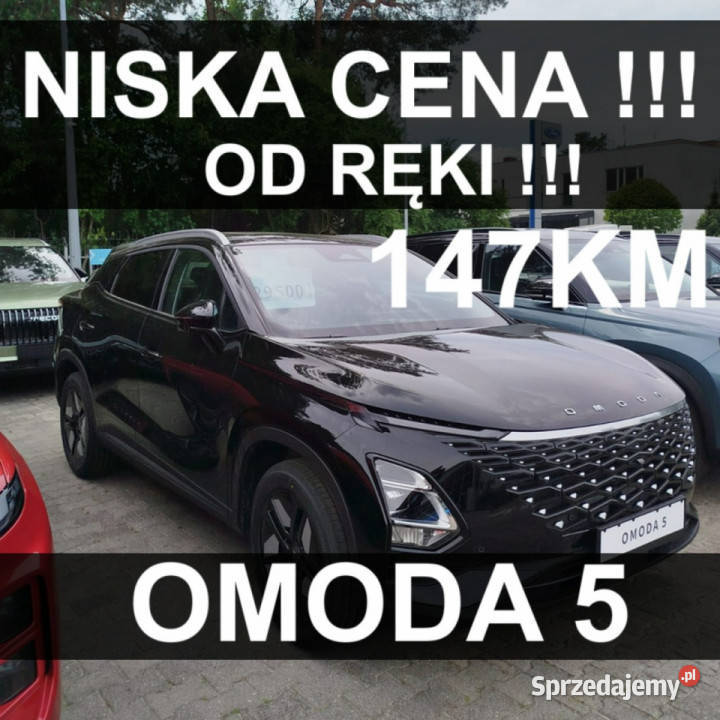 OMODA 5 Omoda 5 Rabat 2025 147 automat Premium czujnik parkowania Samochody osobowe zachodniopomorskie Szczecinek