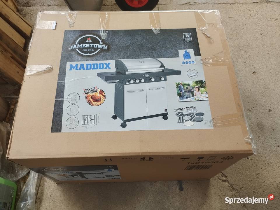 Nowy Grill gazowy 41 palnikowy 175 kW Grabie