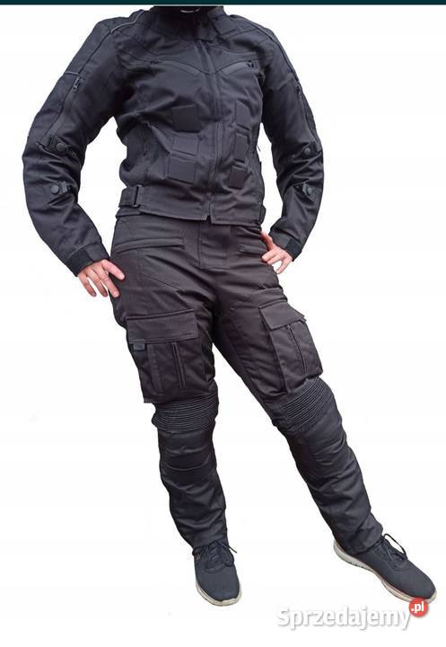 Nowy Damski komplet motocyklowy kurtka spodnie Witnica