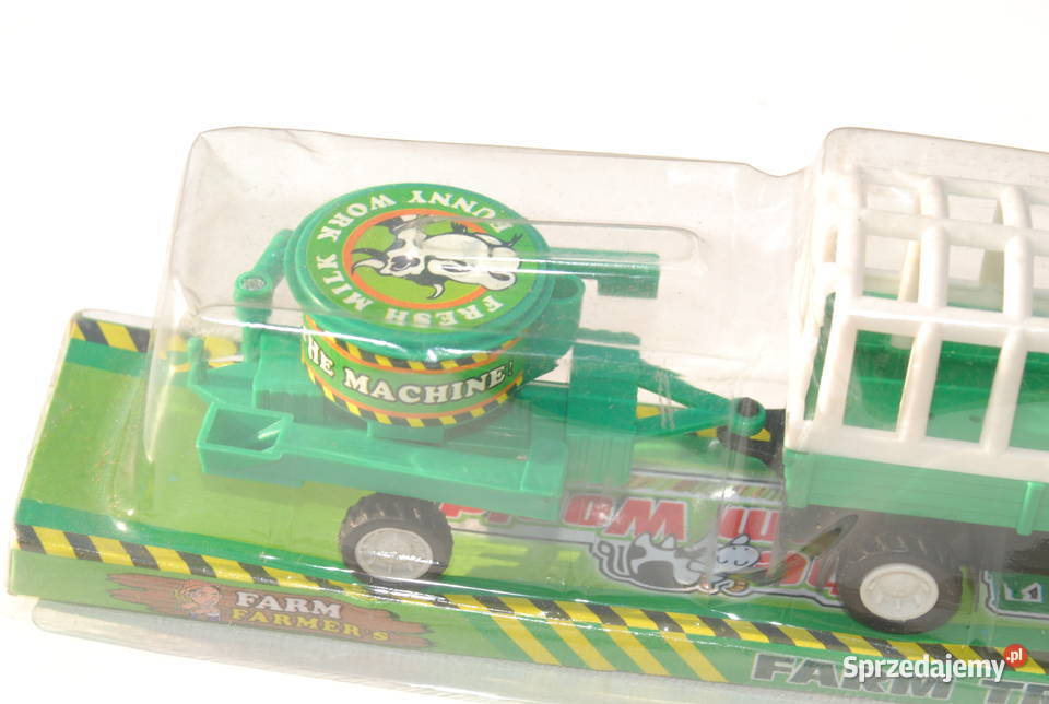 Zabawka ciężarówka do transportu zwierząt siana śląskie Cieszyn