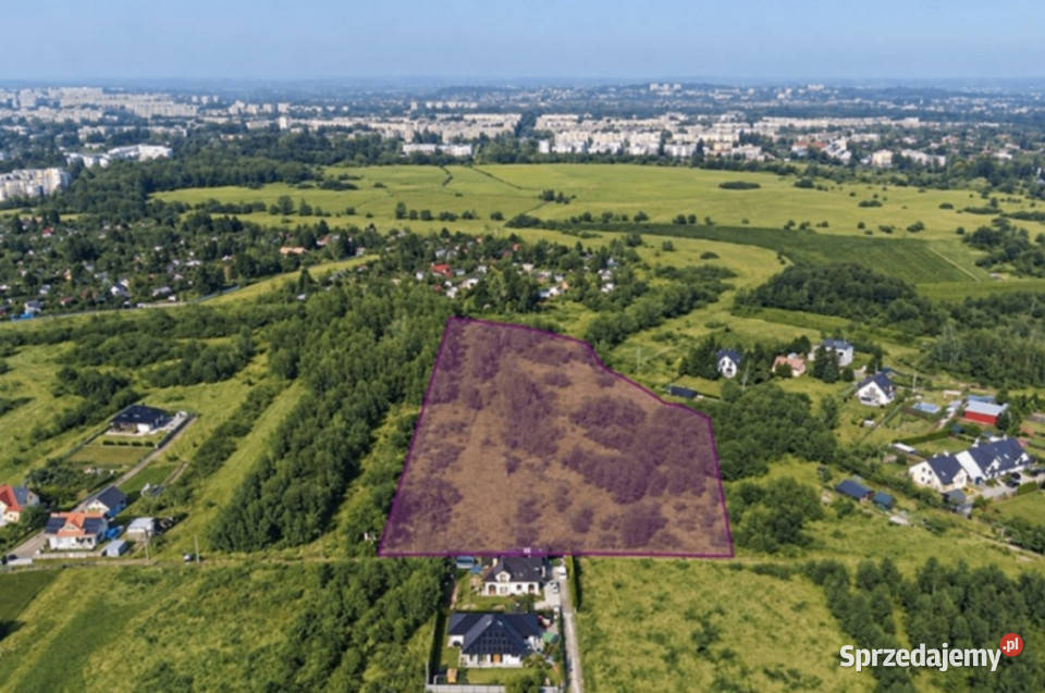 Duży grunt budowlany 3306 m Czyżyny Kraków budowlana