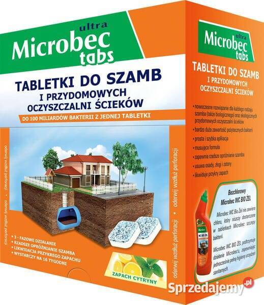 Microbec ULTRA tabletka do szamb 35g 1594391 Higiena i dezynfekcja pomieszczeń Kamionna