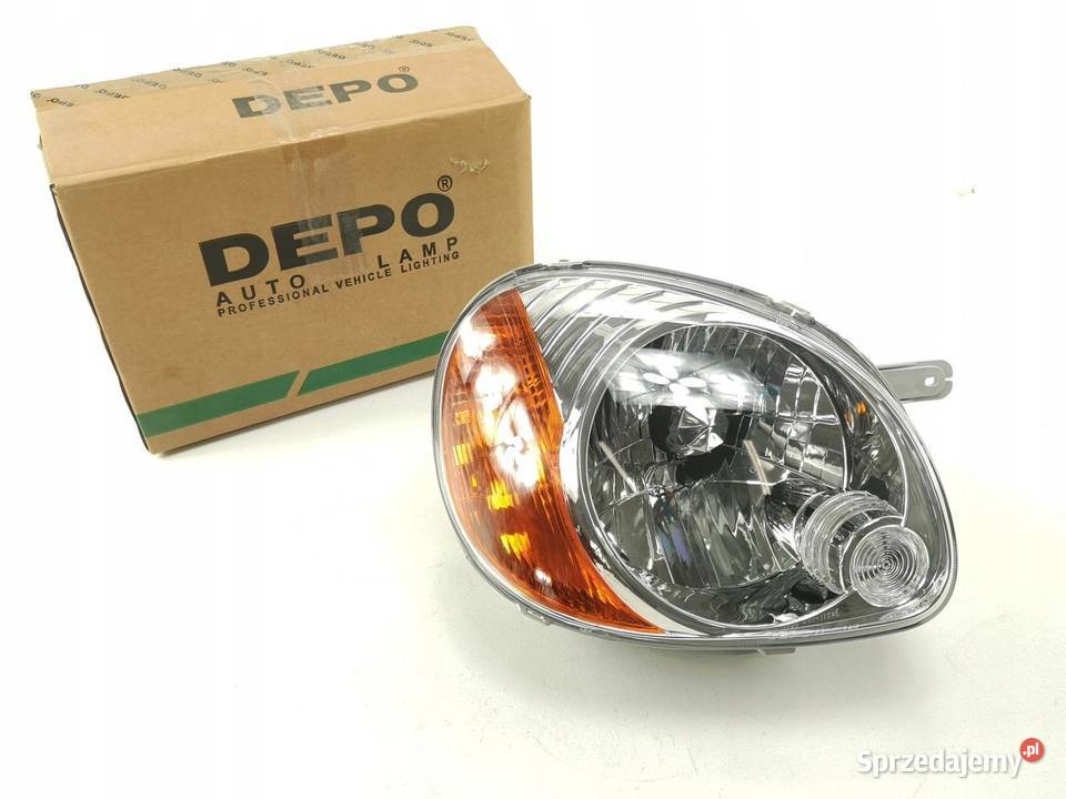 REFLEKTOR PRAWY PRZÓD DEPO HYUNDAI ATOS 19982003