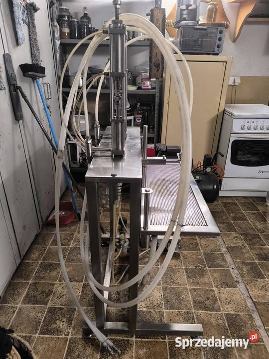 Nalewarka dwugłowicowa półautomatyczna stal Jaworzno sprzedam