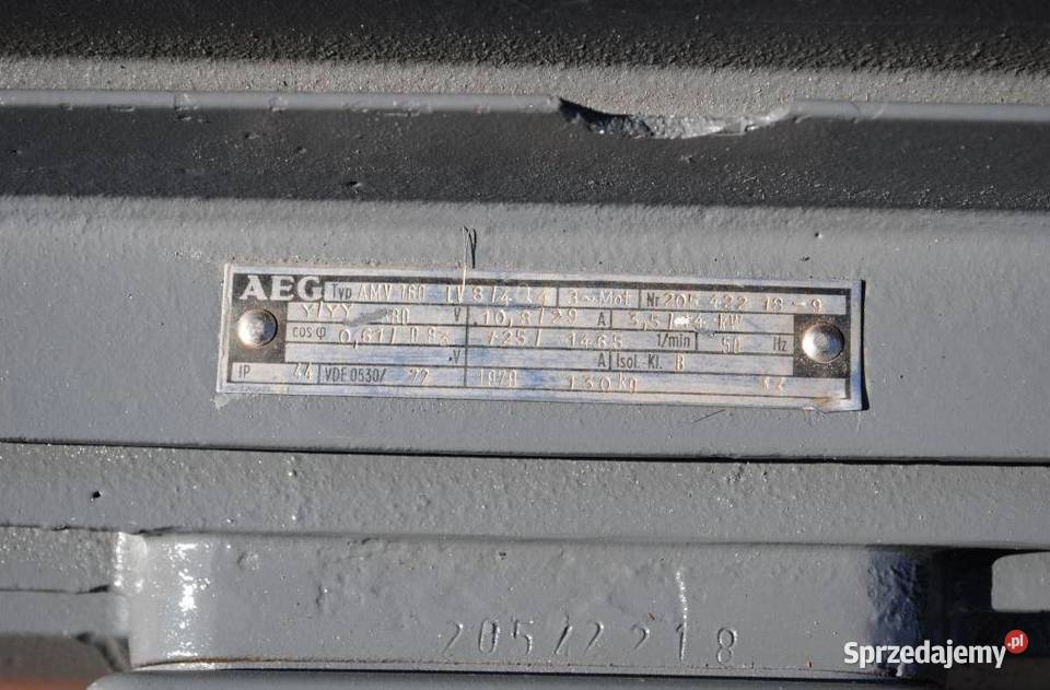 Silnik elektryczny 3514kw 7251465obr Kargowa