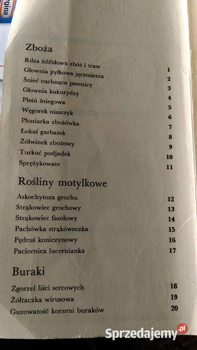Choroby i szkodniki roślin rolniczych Rok wydania 1973 Turobin