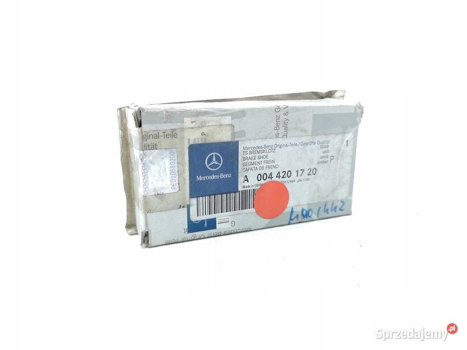 KLOCKI HAMULCOWE TYŁ MERCEDES W202 W210 W124 Z osobowe