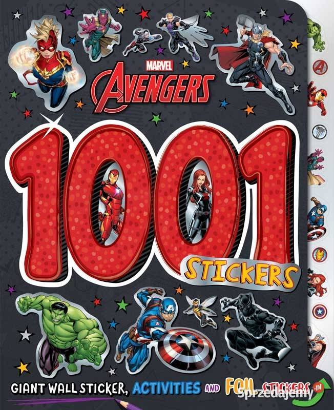 Naklejki Nalepki Marvel Avengers 230 Naklejek Mogilany