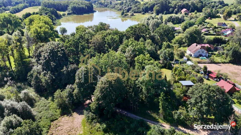 Działka 3206 m jeziorze z WZ budowlana Klępnica
