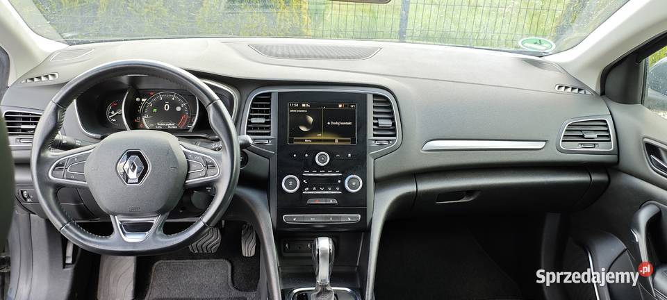 Renault Megane AUTOMAT alcantara bezwypadkowy Rok produkcji 2016 Wola