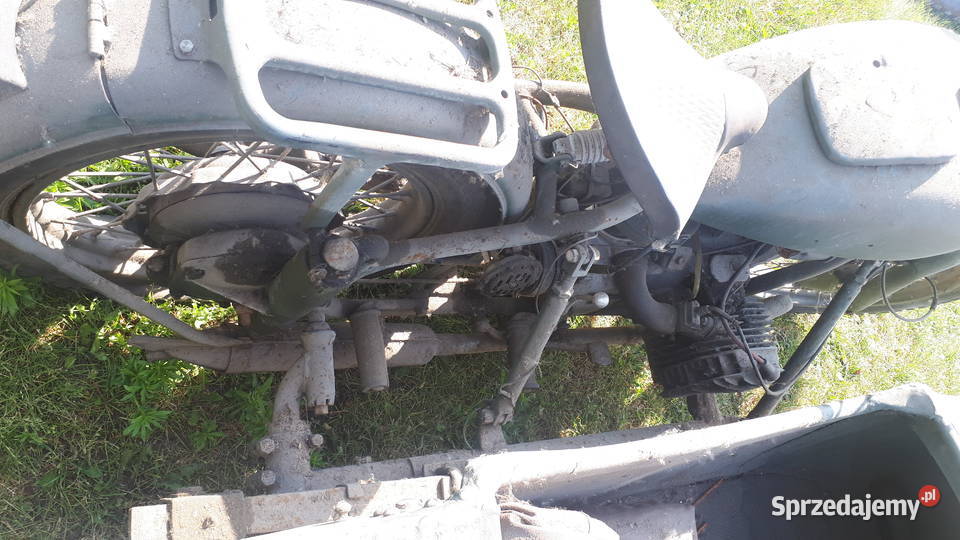 M72 1957 z koszem z polskiego wojska Celestynów