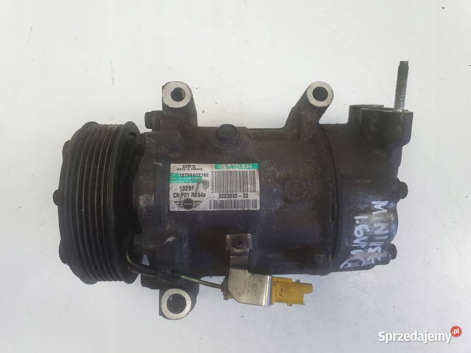 SPRĘŻARKA KLIMATYZACJI Mini Cooper R56 16 16V Chełm sprzedam