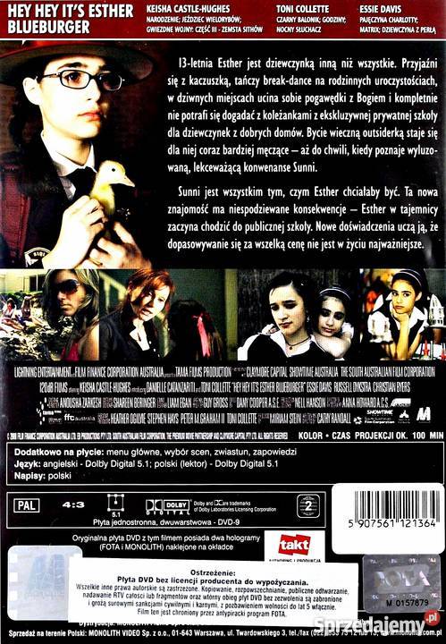 CZEŚĆ JESTEM ESTHER DVD Kalisz