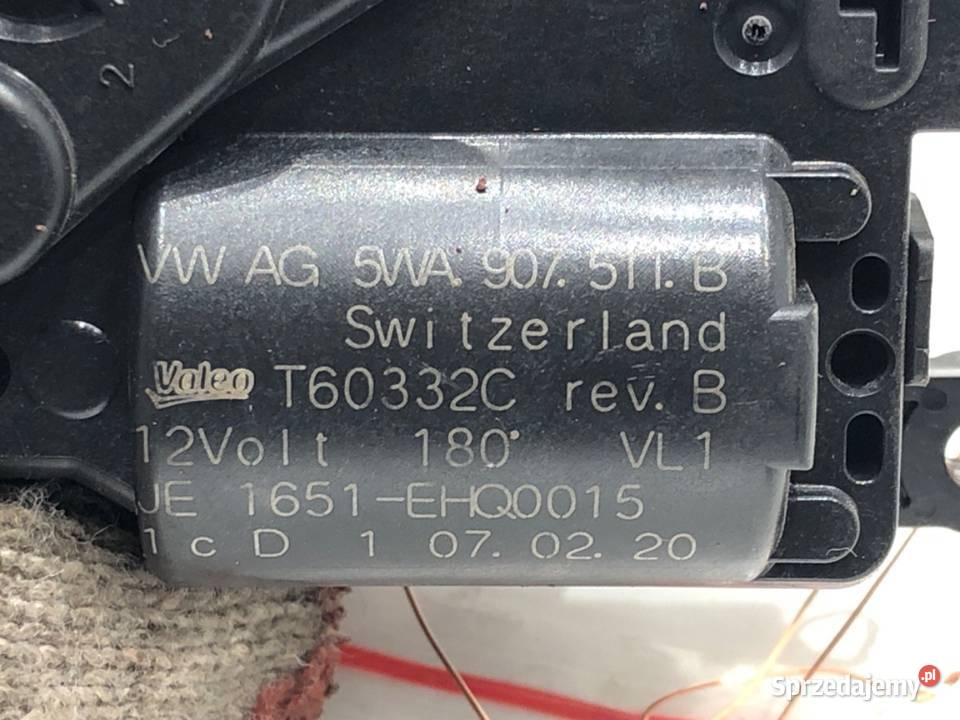 SILNIK NAGRZEWNICY VW 5WA907511B GOLF VII
