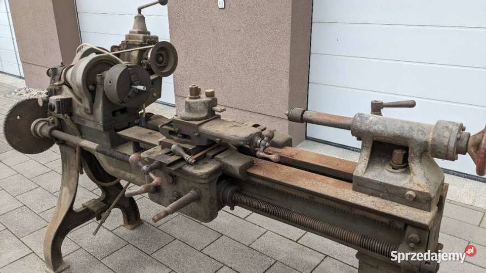 Tokarka używana duża stabilna solidna stary śląskie Katowice