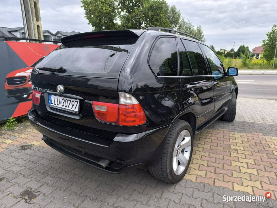 BMW X5 30i 231 Gaz LPG Skóra Manual Panorama E53 lubelskie Łuków