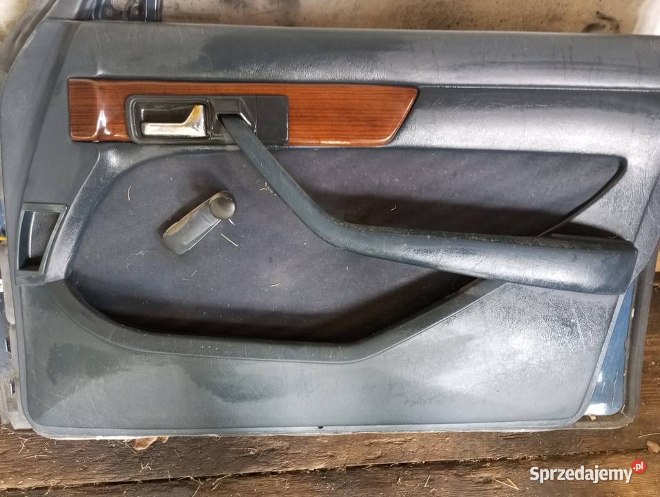 Mercedes W126 tapicerka fotele niebieska Kielce