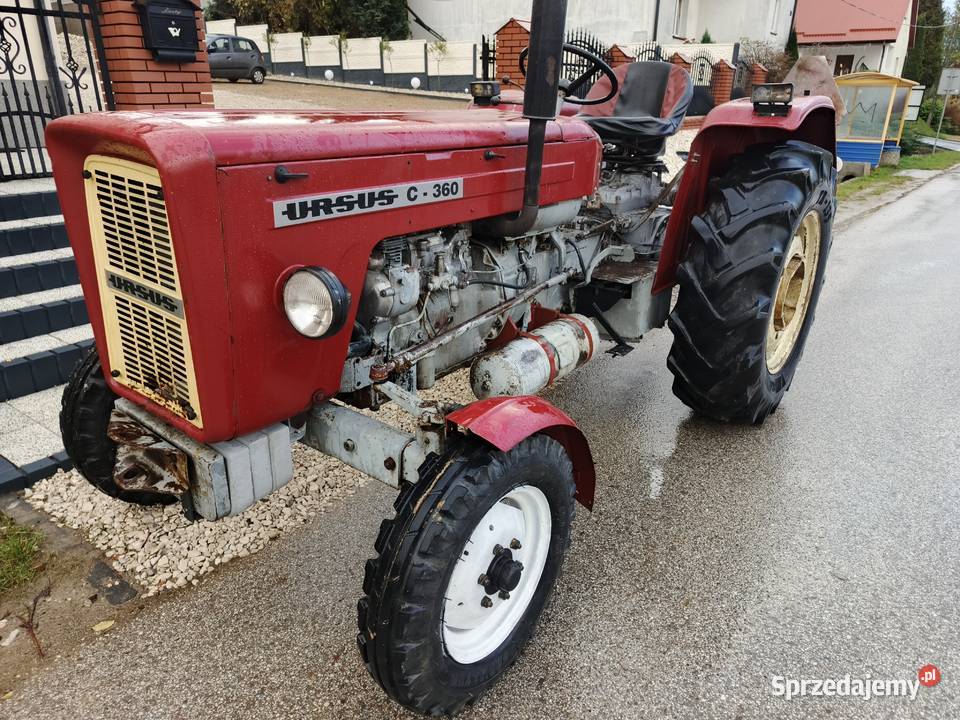 Ursus C 360 80r Zarejestrowany Rolnictwo