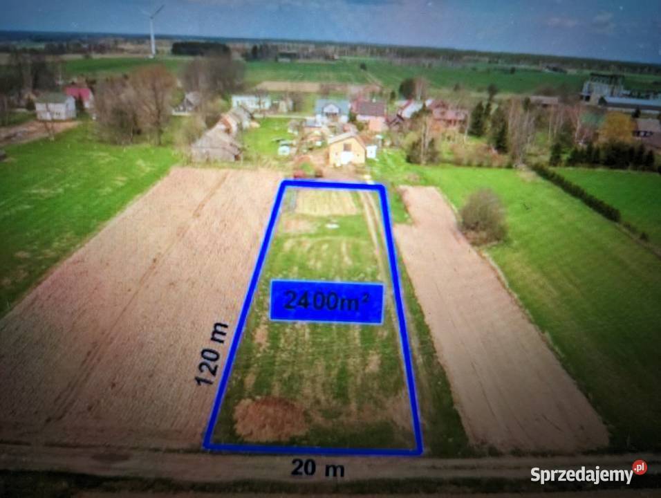 Dobrzyniówka 2400 m sprzedam zamienie