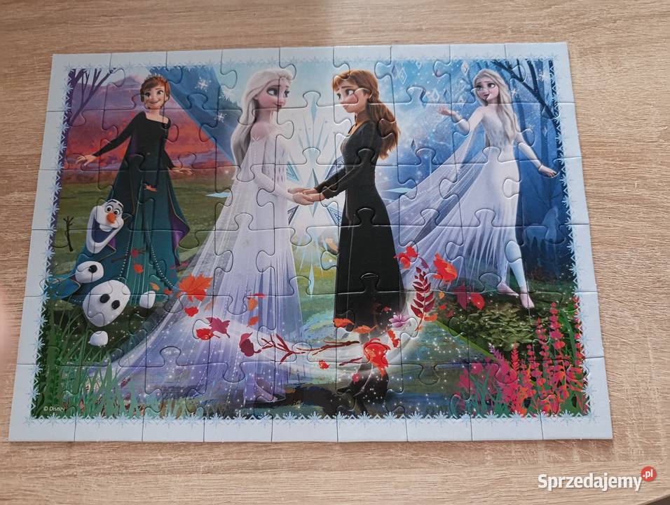 Zestaw puzzli z Krainy Lodu pomorskie Kwidzyn