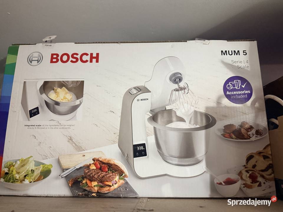 Robot wielofunkcyjny Bosh Serie 4 Mum 5 sc