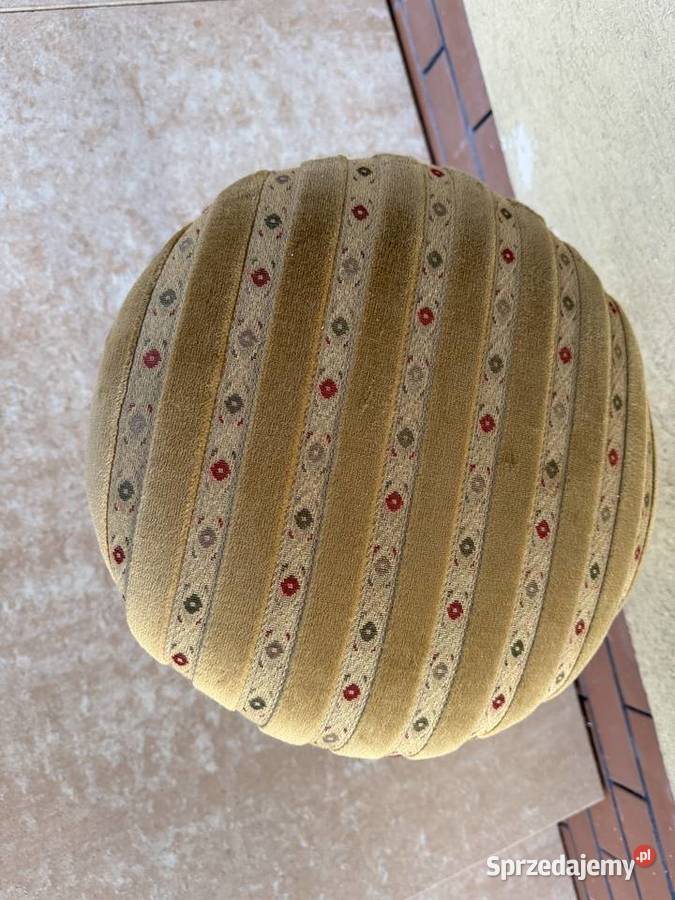Stołek Ludwik stylowy pufa taboret siedzisko do Sulbiny