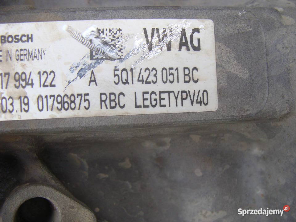 VW GOLF VII SKODA AUDI PRZEKŁADNIA MAGLOWNICA Goleniów sprzedam