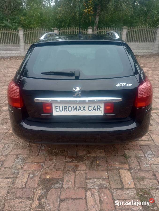 ZADBANY PEUGEOT 407 diesel z roku 2010 1600cm3 śląskie