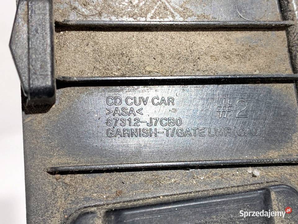 LISTWA KLAPY TYŁ KIA CEED Crossover 87312J7CB0 osobowe