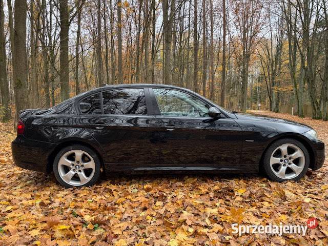 Sprzedam BMW e90 320d m47d20 163 manual mpakiet światła przeciwmgielne podlaskie Białystok