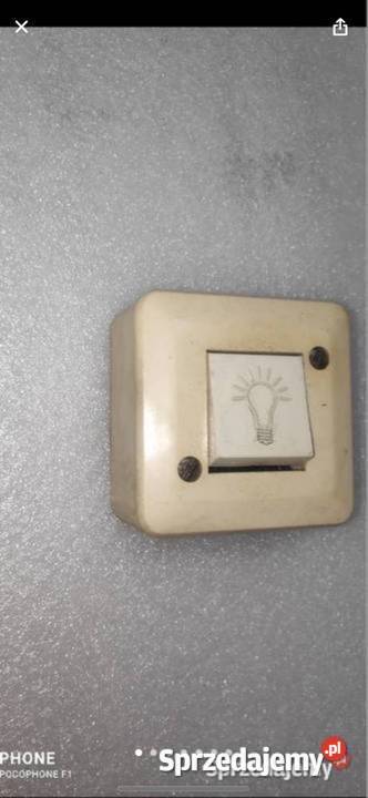 Na tynkowy włączniki światło czasy PRLU Typ WNt śląskie Gliwice