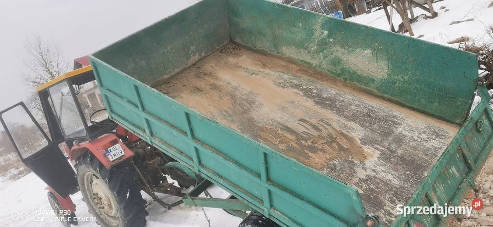 Przyczepa z kiprem wywrotka do c 330 T25 Przyczepy Bukowno