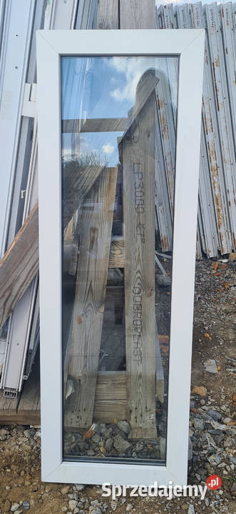 OKNA KacprzaK Witryna 44X132 FIX Używany PCV Siedlce